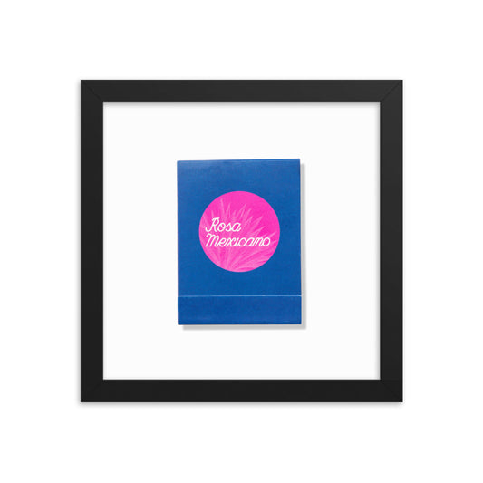 Rosa Mexicano Framed Print