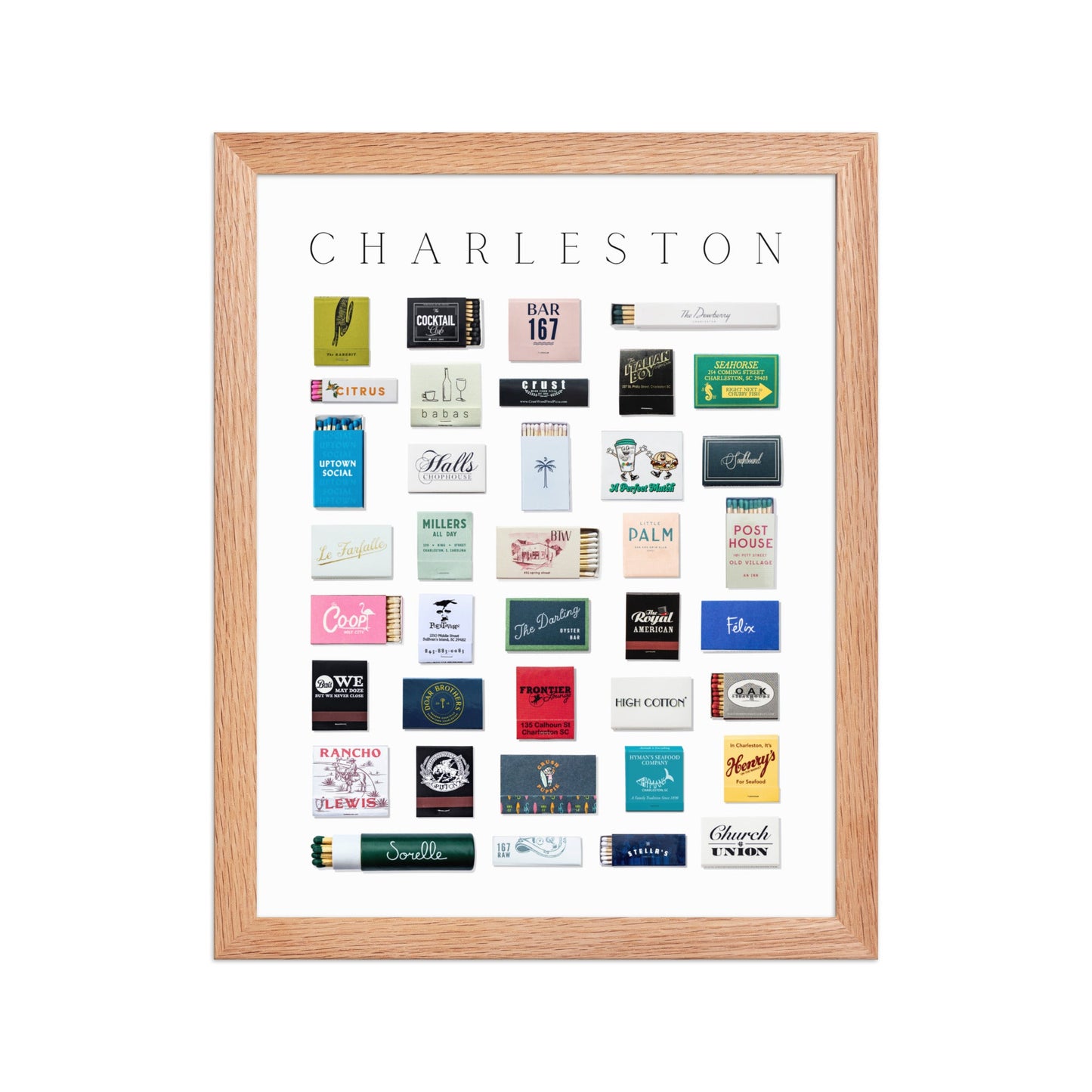 Charleston City Print