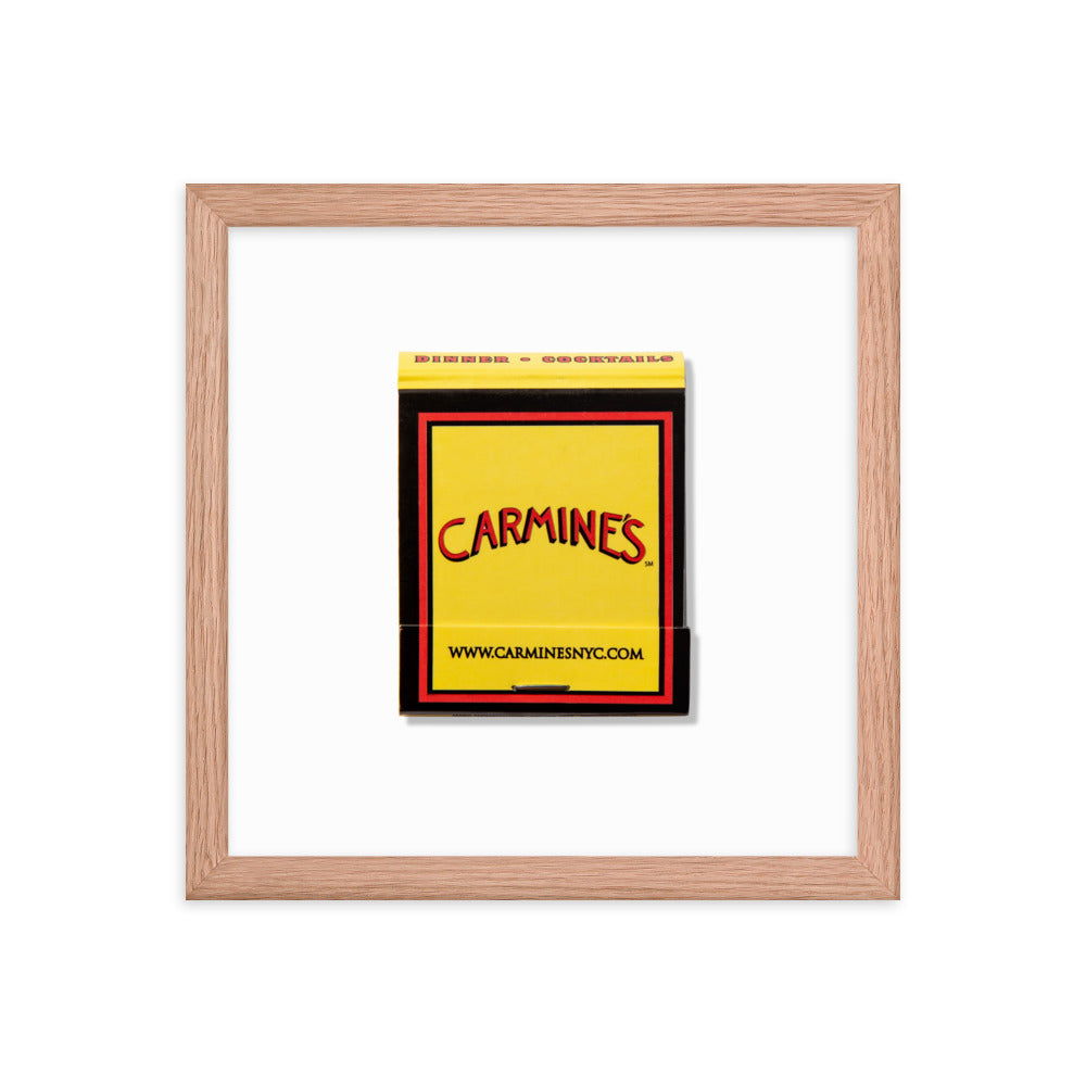 Carmine’s Framed Print