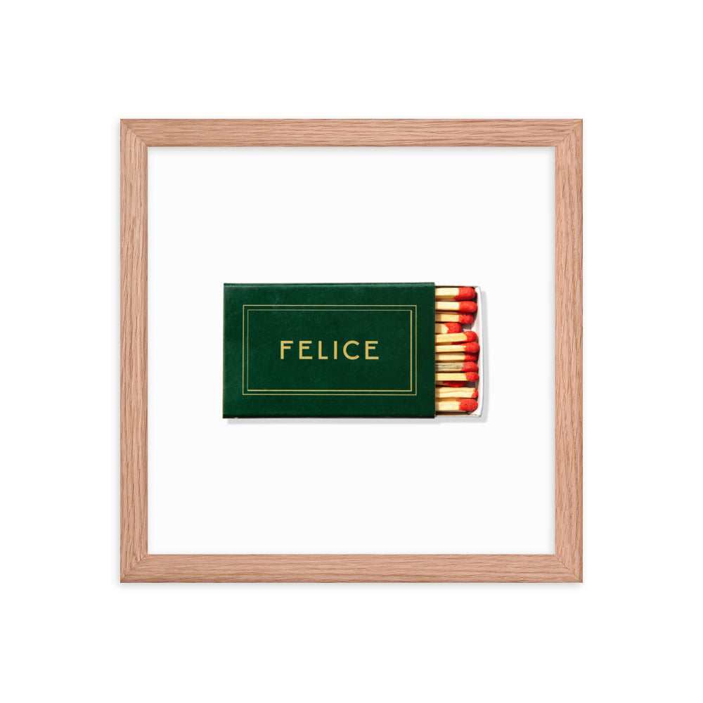 Felice Framed Print