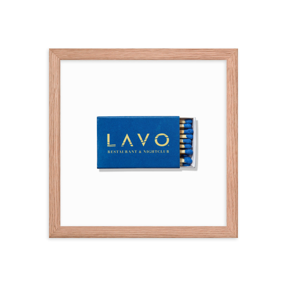 LAVO Framed Print
