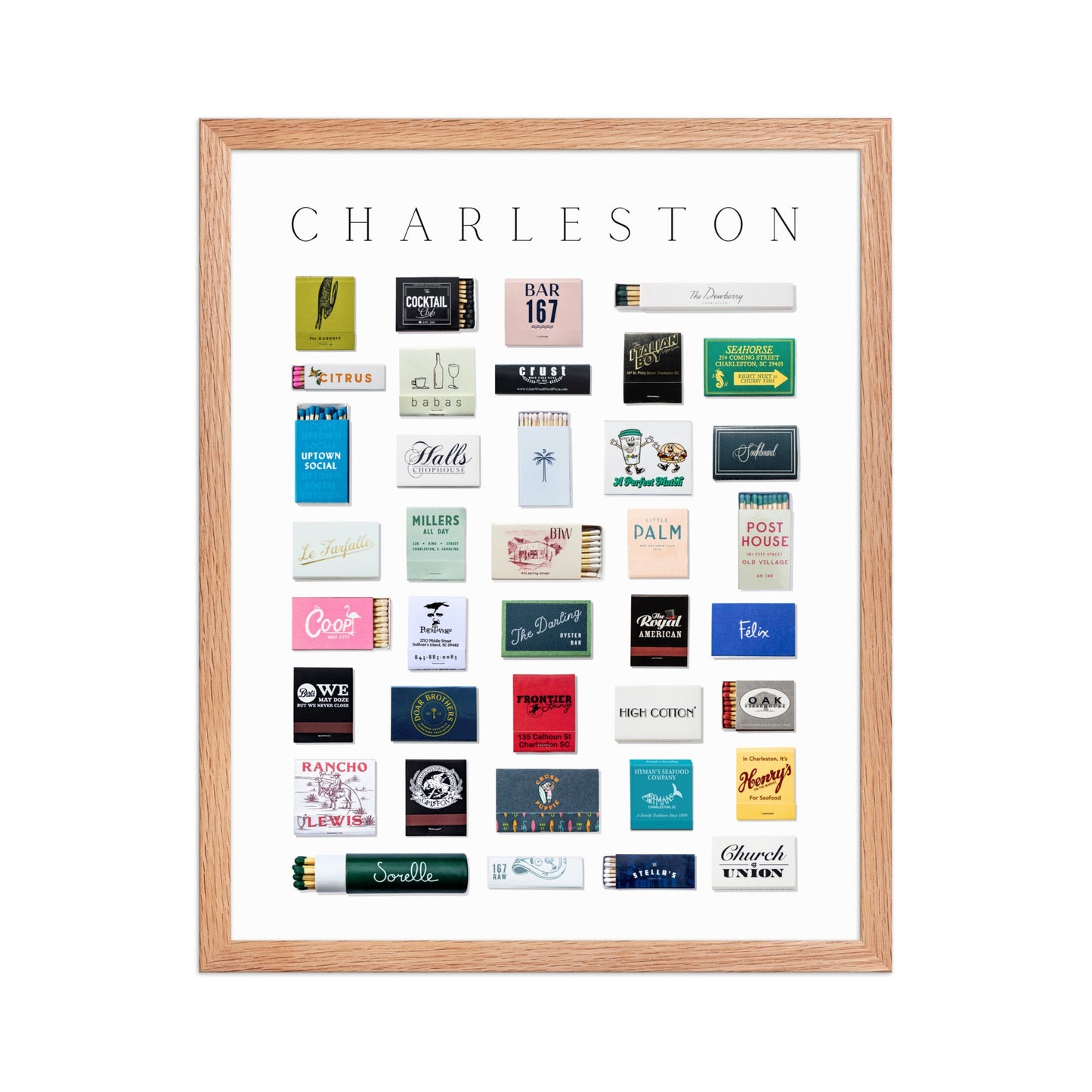 Charleston City Print