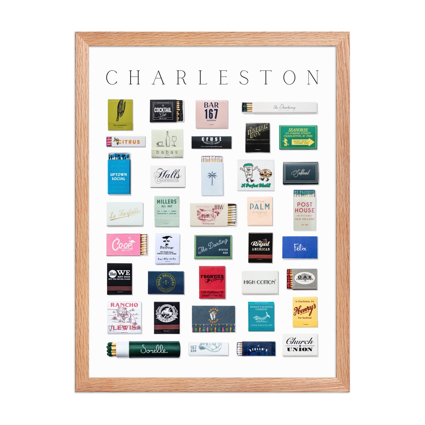 Charleston City Print