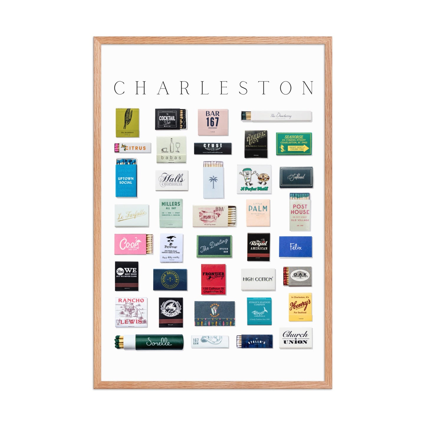 Charleston City Print
