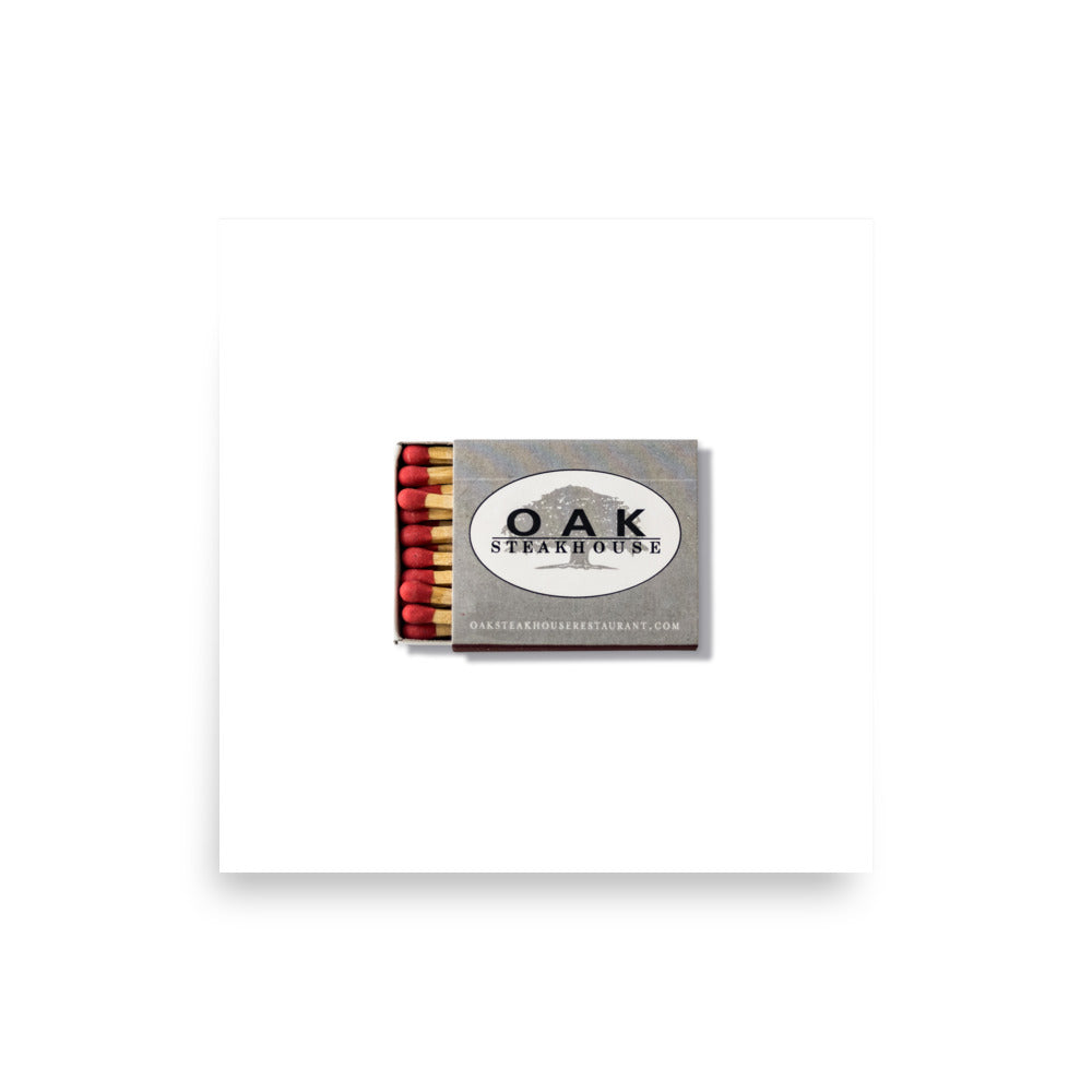 Oak Steak House Print