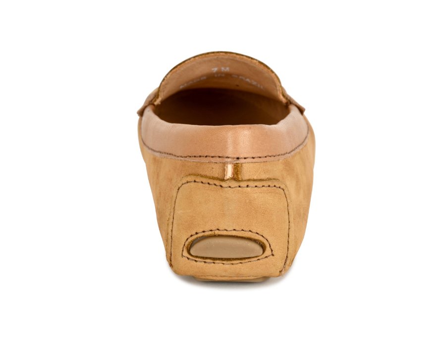 PIPER Leather Driving Loafer Camel