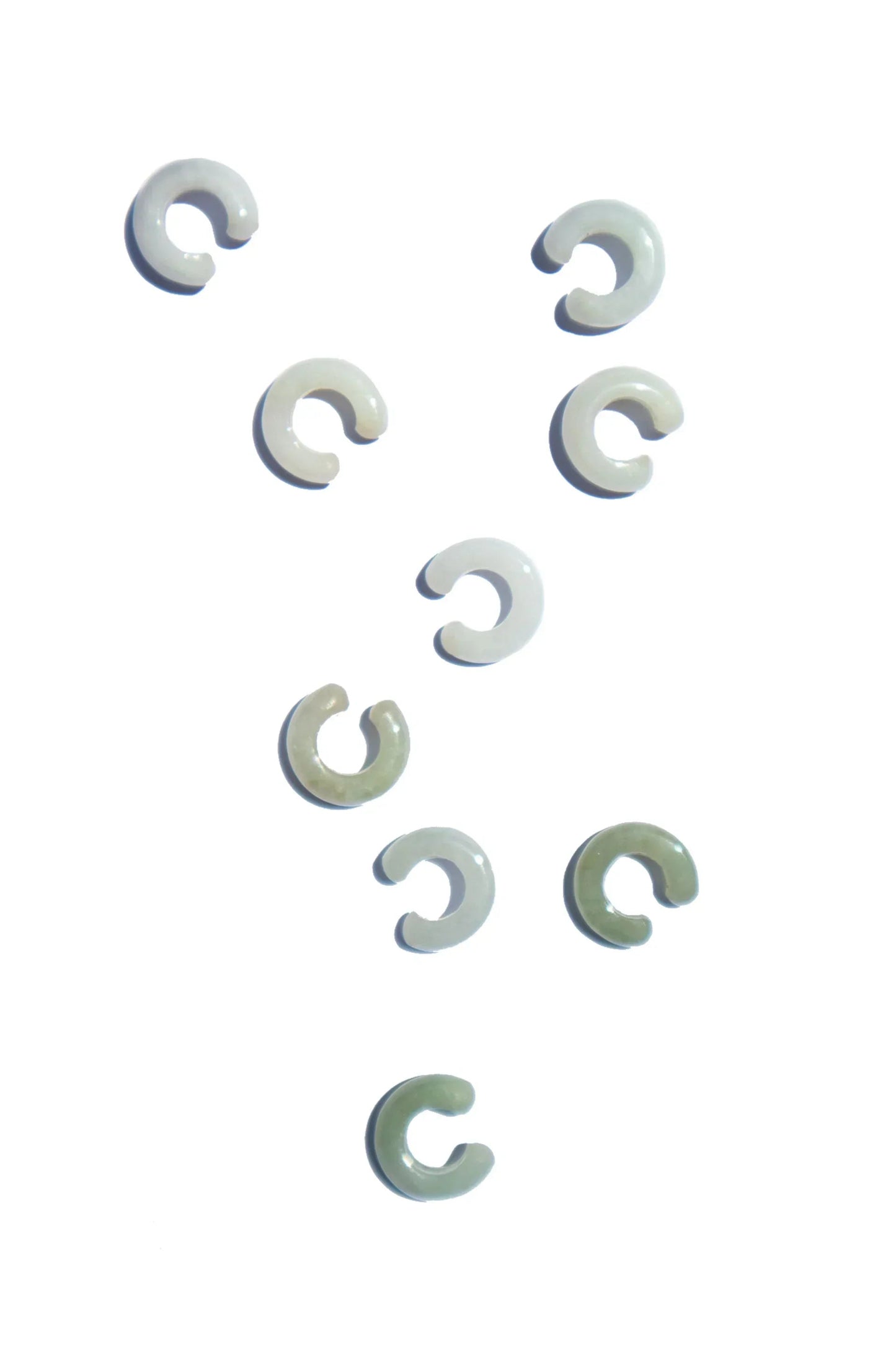 Abby — Single Jade Cuff Earring