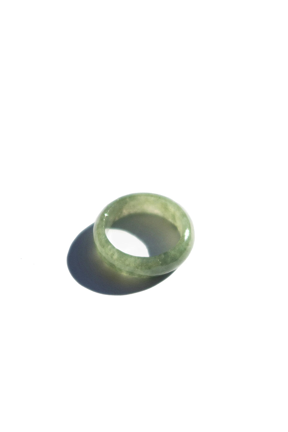 Chess — Light/Dark Cyan Jade Ring