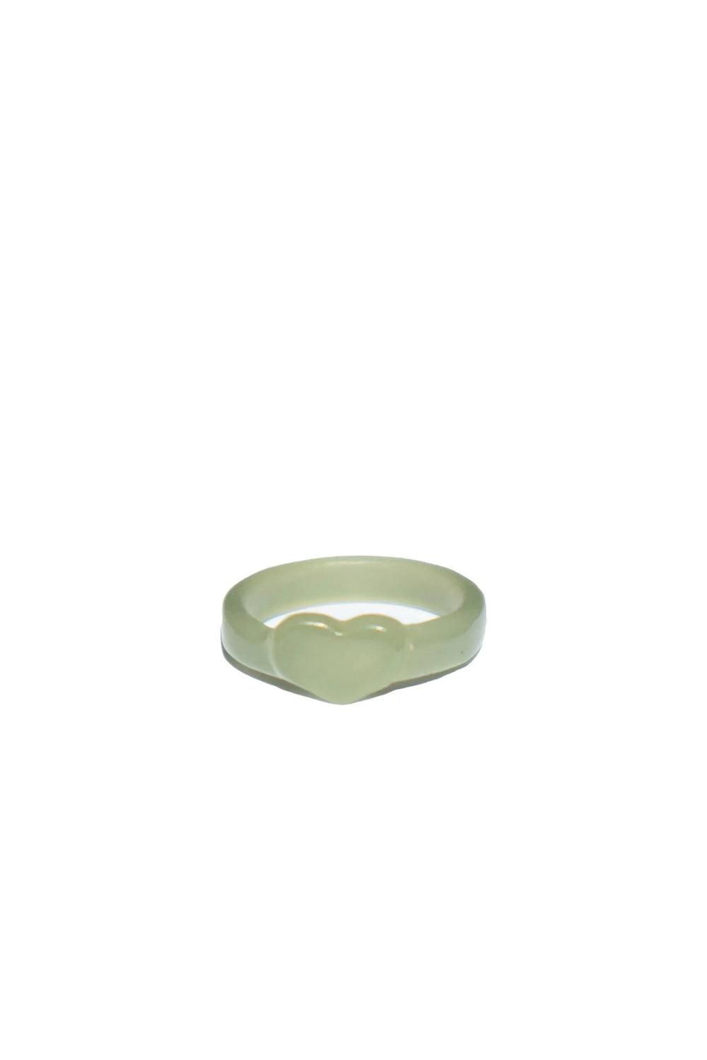Heart — Jade Ring