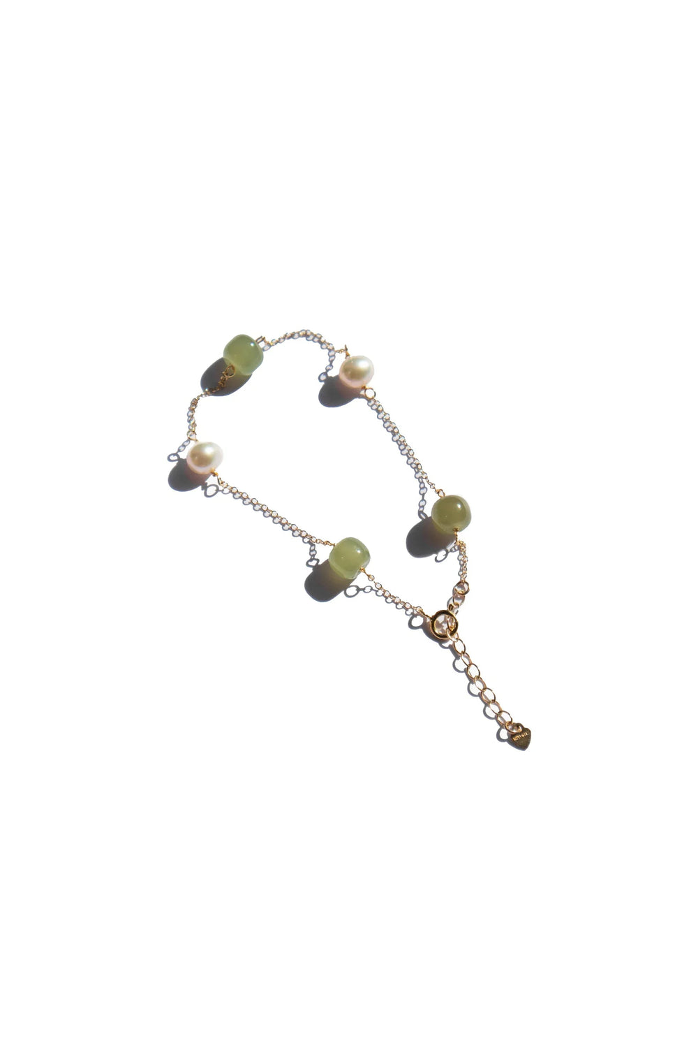 Olivia — Jade Pearl Bracelet