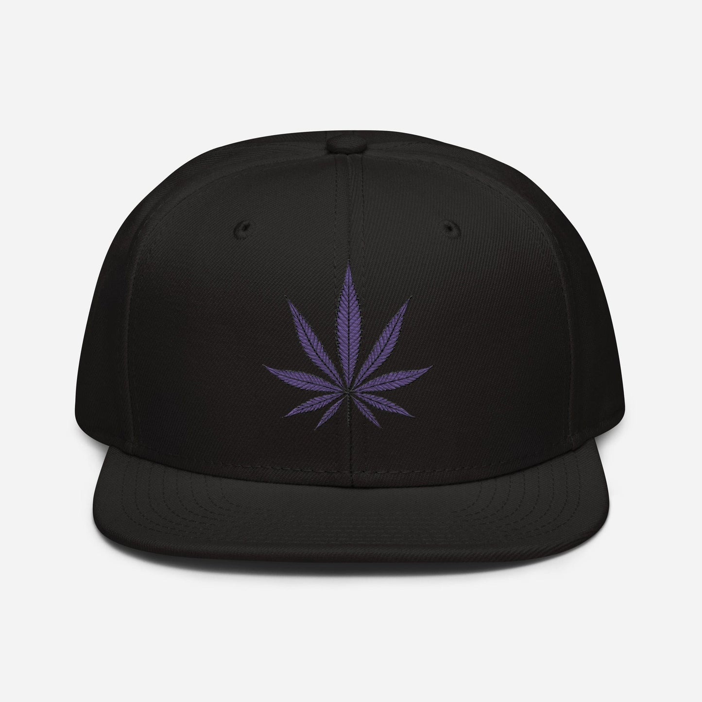 Purple Haze Marijuana Snapback Hat