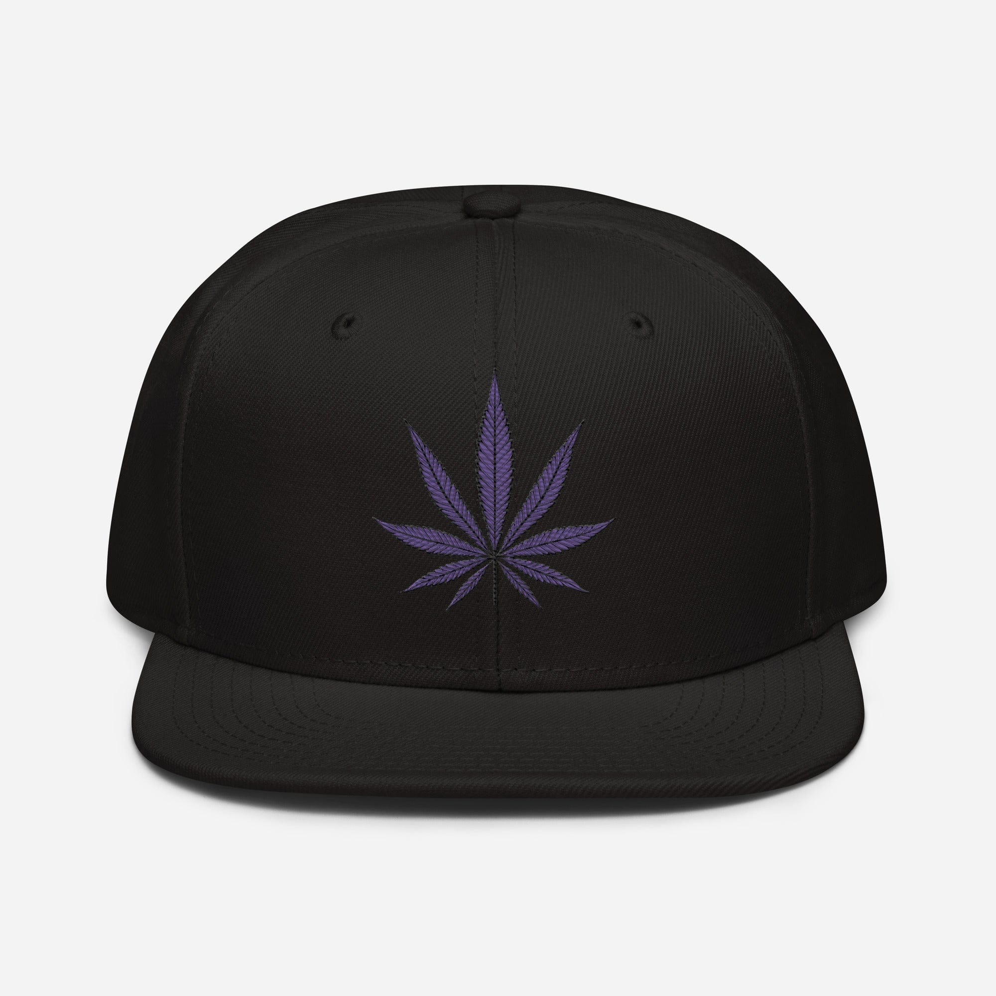 Purple Haze Marijuana Snapback Hat