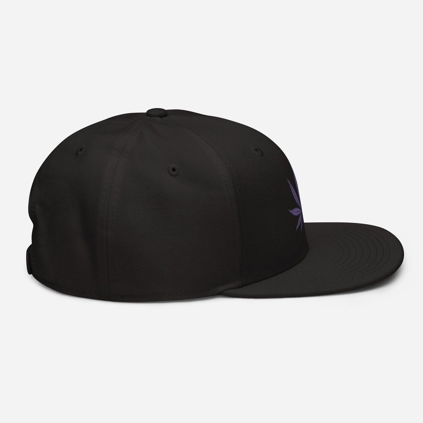 Purple Haze Marijuana Snapback Hat