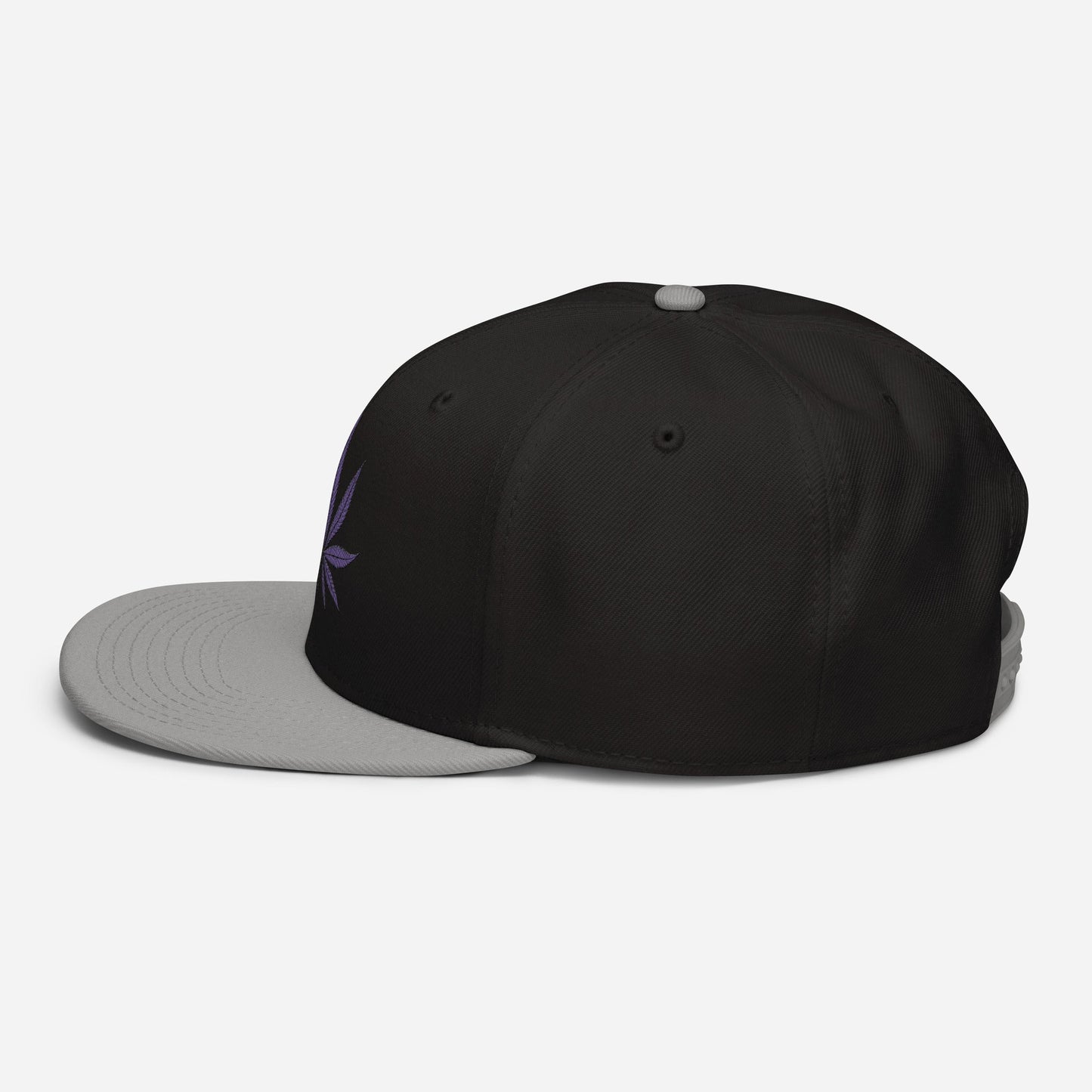 Purple Haze Marijuana Snapback Hat