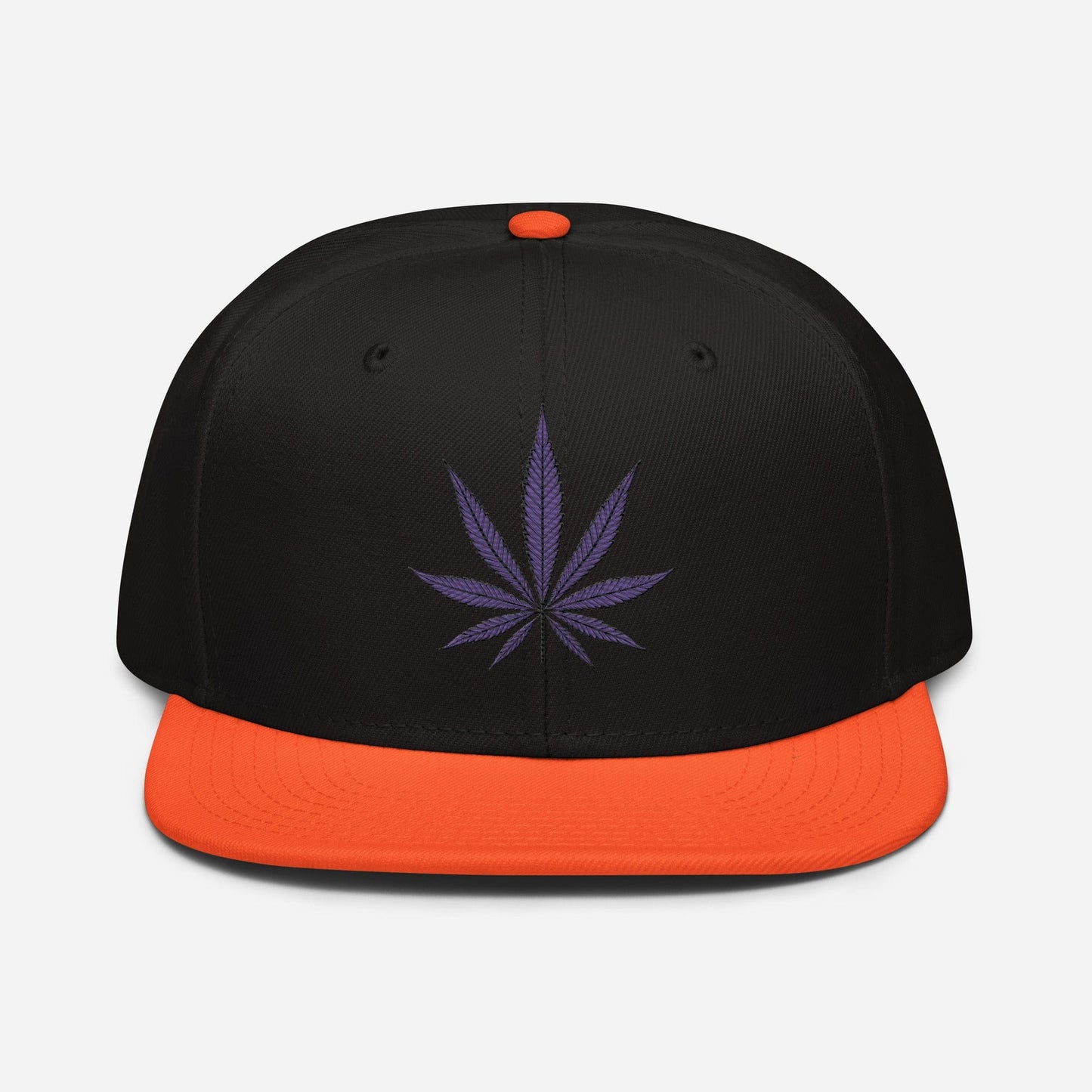Purple Haze Marijuana Snapback Hat