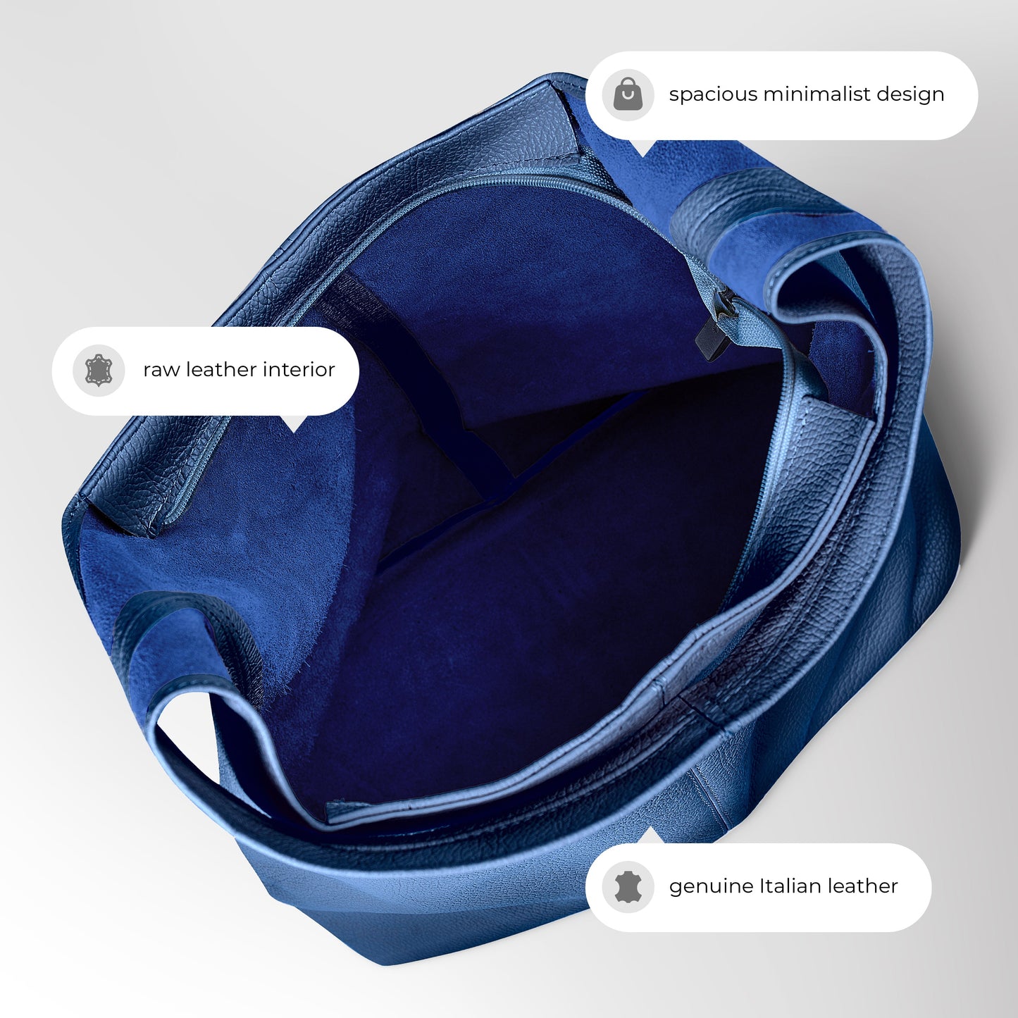 Calf Leather Hobo Bag