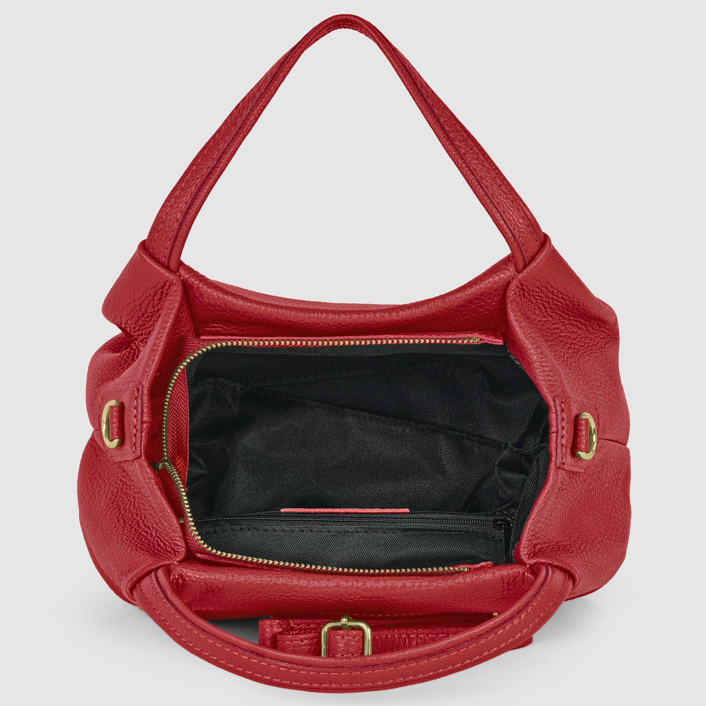 Calf Leather Top-Handle Bag