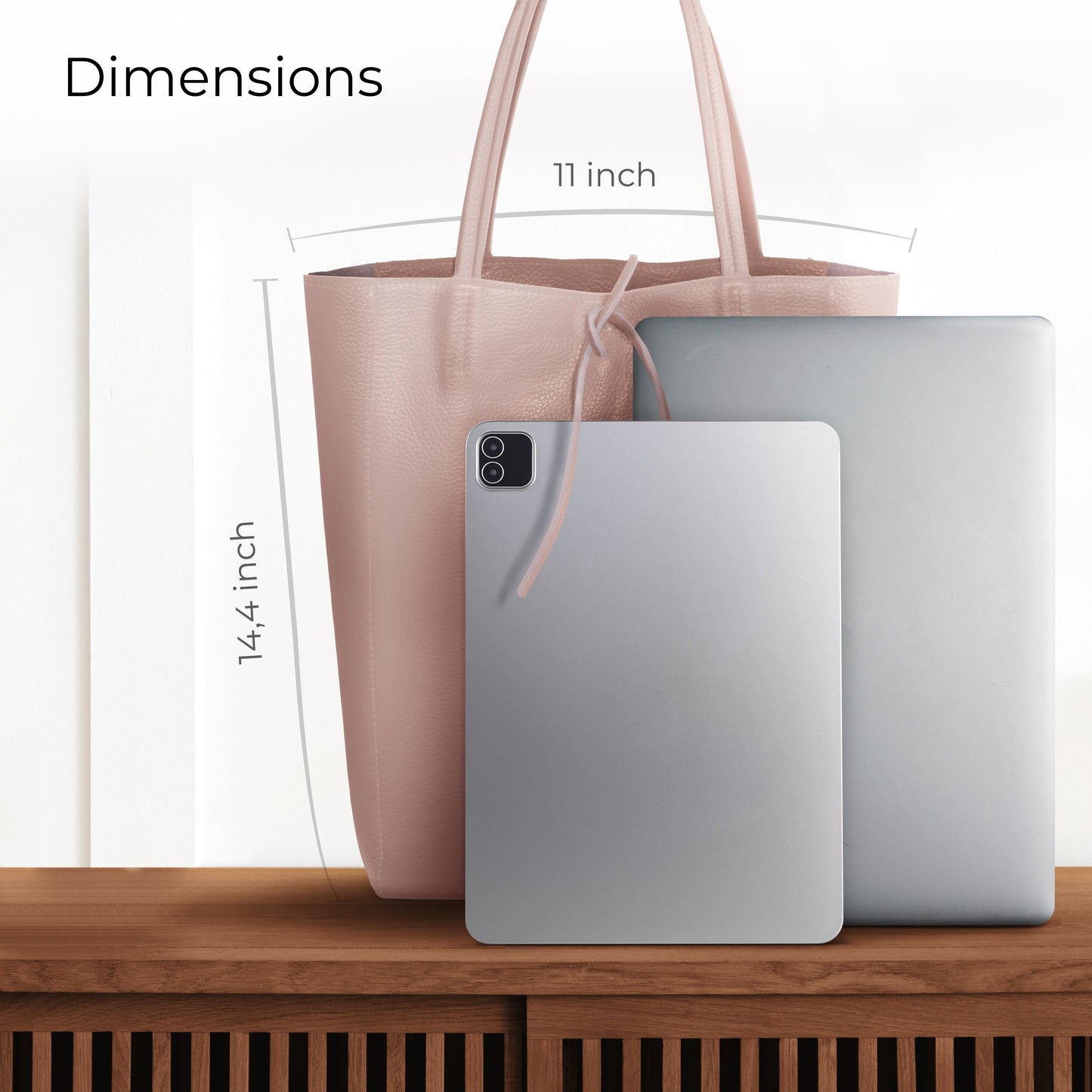 Calf Leather Tote Bag