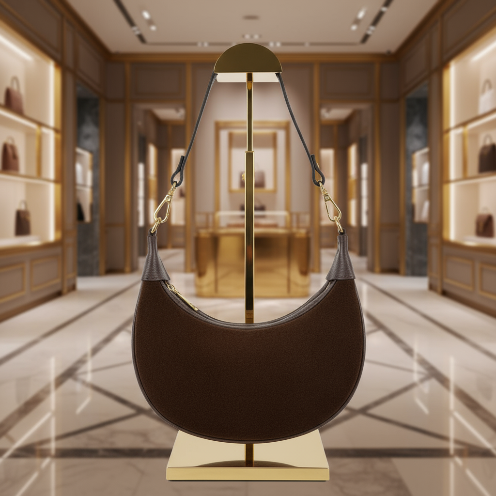 Suede Leather Shoulder Bag