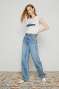 80'S Utility Loose Jeans HJ128
