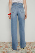 Coney Island Whitefish High Rise Wide Jeans HJ007