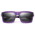 GIVING: Matte Purple - Brushed Black / Grey Lens