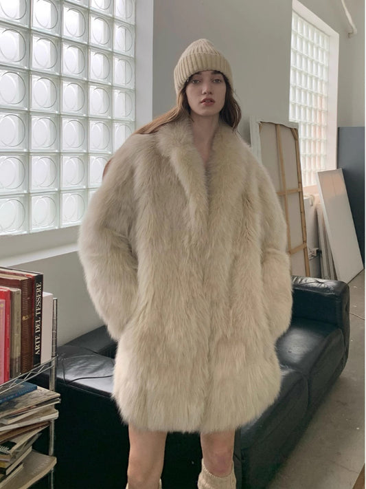 Light Years Away Crown Grade Fox Fur Jacket