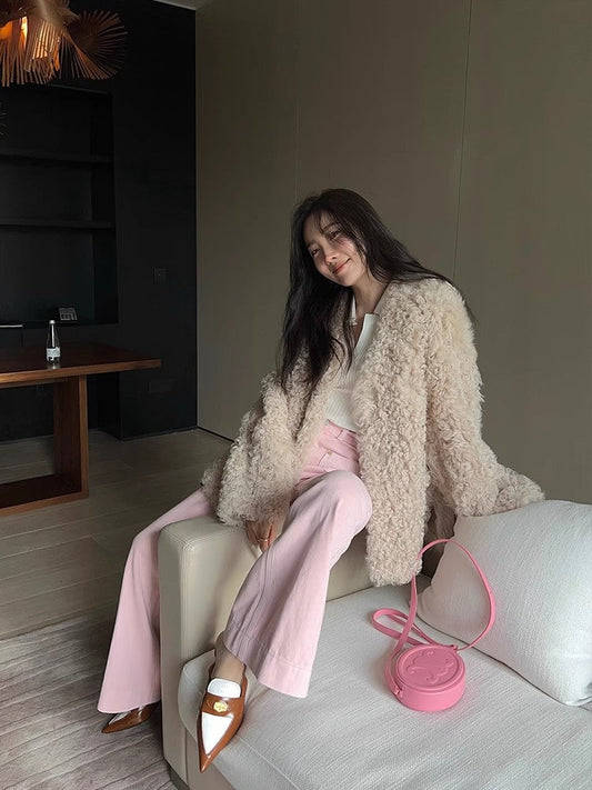 Wanderer Island Tuscan Sheepskin Coat