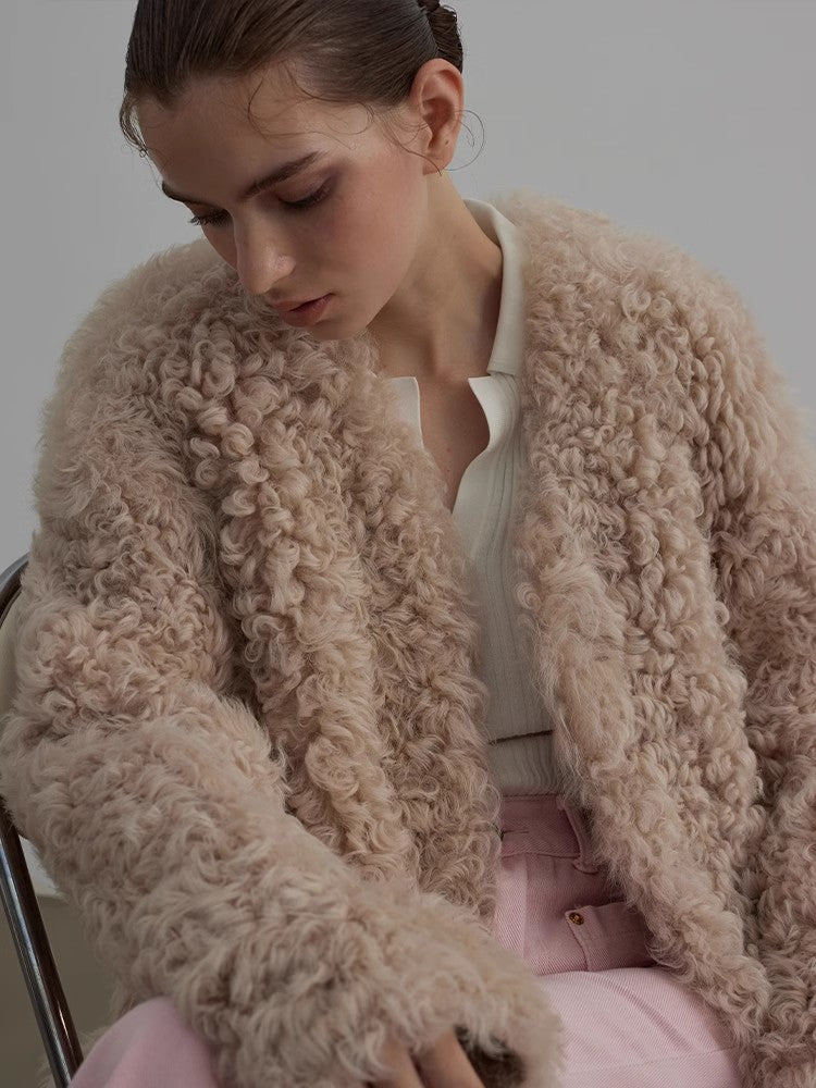 Wanderer Island Tuscan Sheepskin Coat