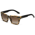 Bonnie: Polished Leopard - Polished Black / Bronze Gradient Lens