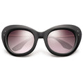 Faye: Matte Black - Rose Gold / Rose Gradient Lens