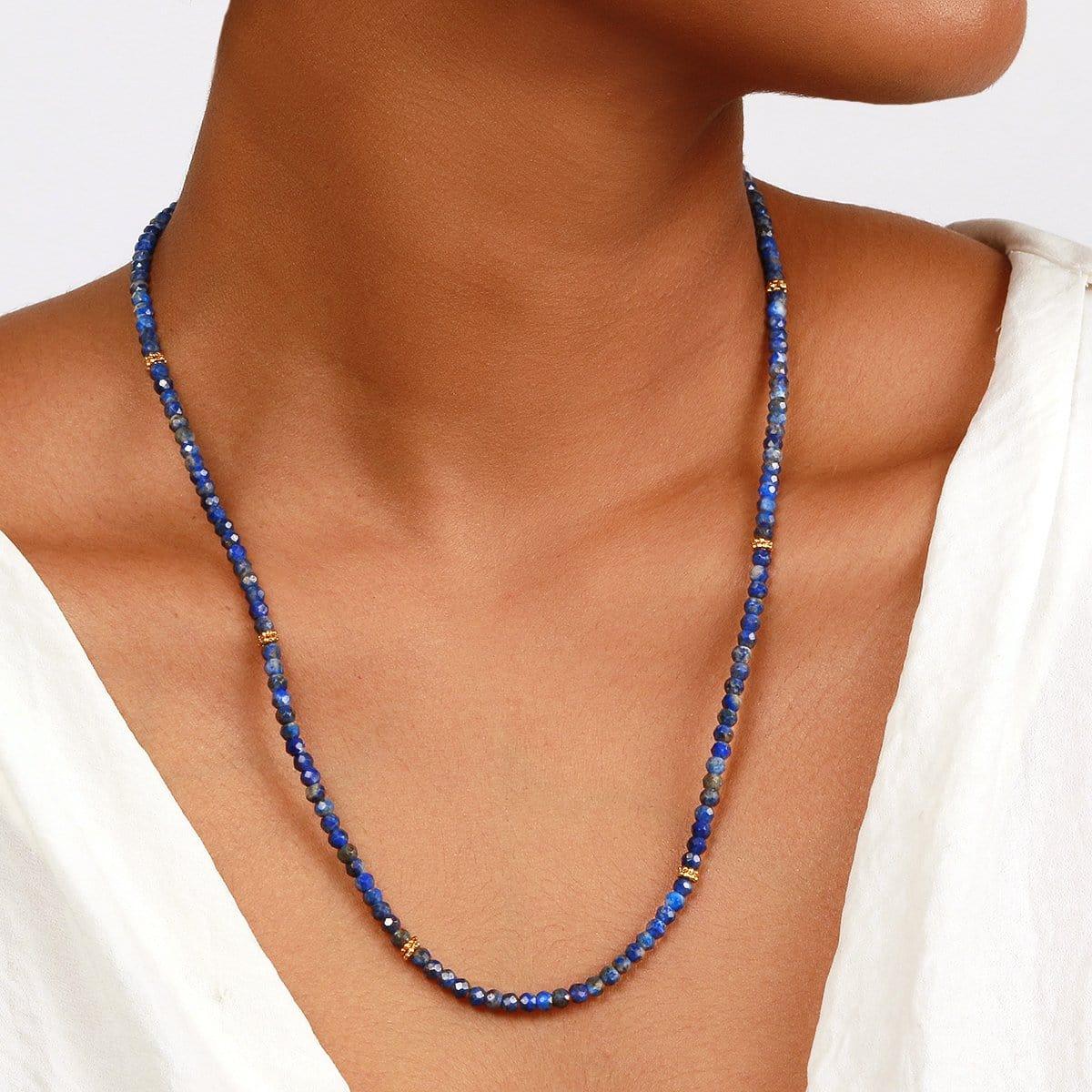 Peaceful Heart Lapis Lazuli Wrap Bracelet