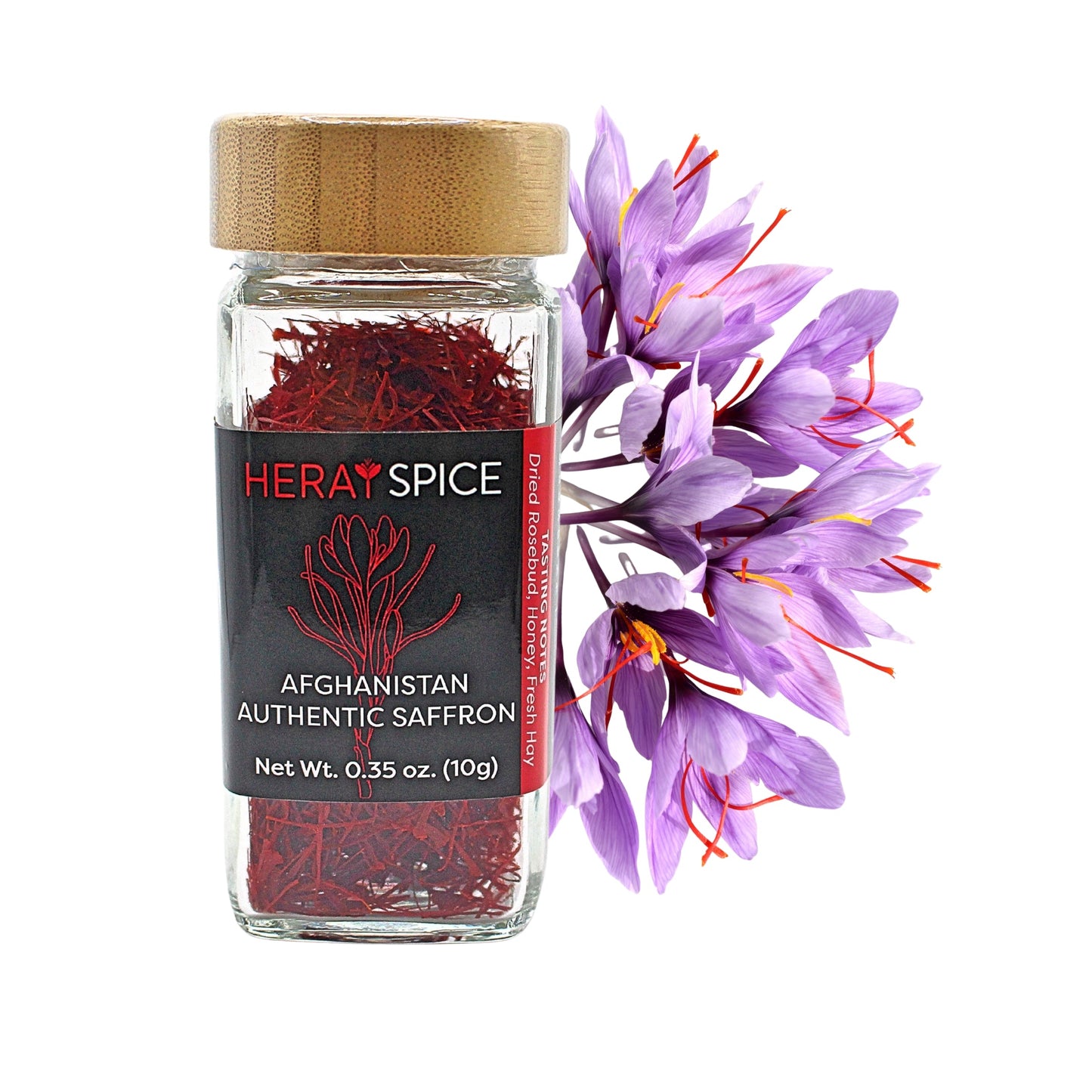 Heray Afghan Saffron Threads, Kosher, Halal, NON-GMO Verified