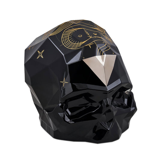 Memento Mori Rock & Pop Faceted Skull Large by Erensu Ekmekçiler