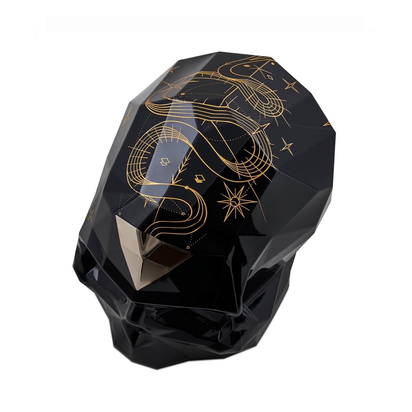 Memento Mori Rock & Pop Faceted Skull Large by Erensu Ekmekçiler