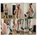 Babylon Phantom Nights Tuscan Sheepskin Pink Coat