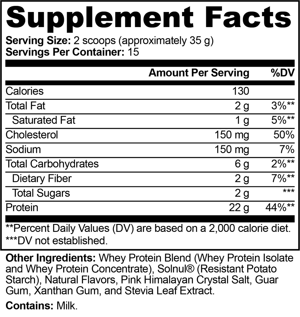 GAIN Whey Protein Blend Powder - Chocolate