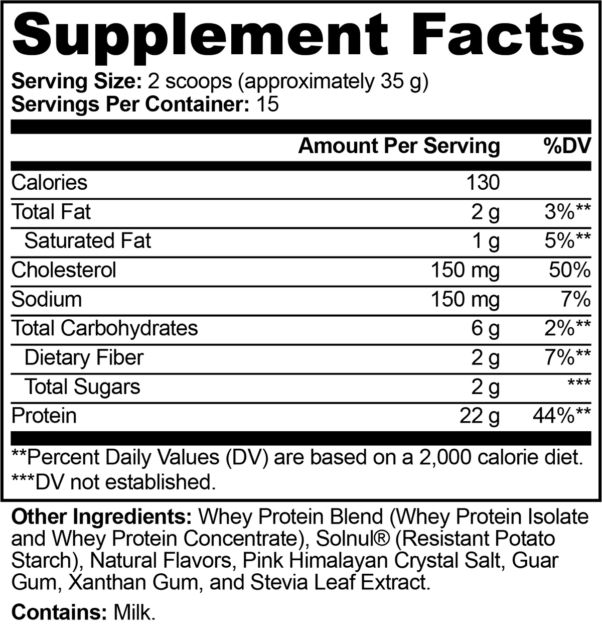 GAIN Whey Protein Blend Powder - Chocolate