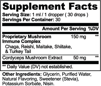 DOSE Mushroom Complex Liquid Drops