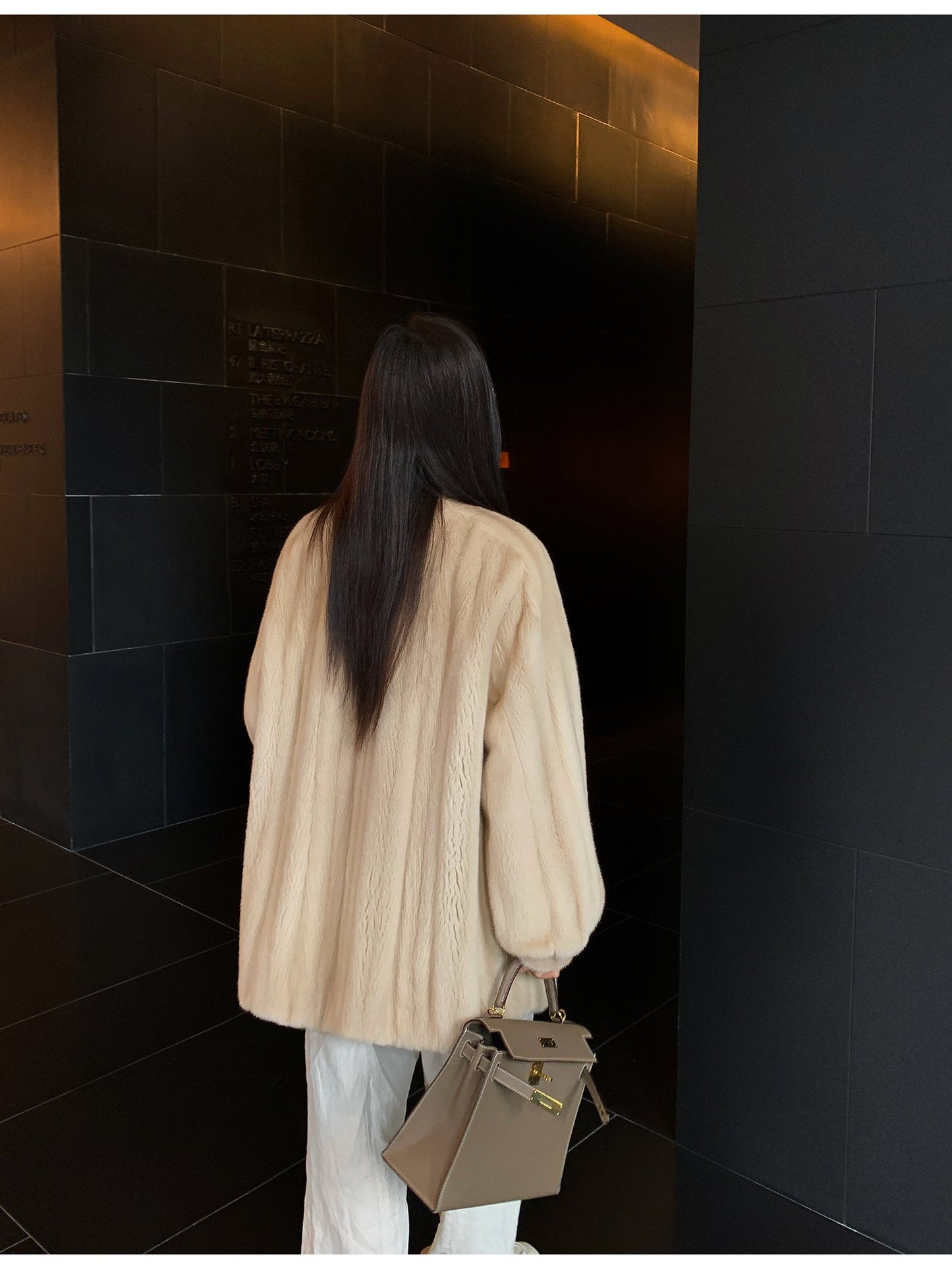 Meteor Variations Sable Fur Coat