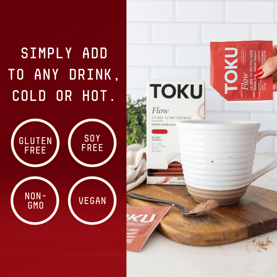 Flow | Nattokinase Supplement (10,800 FU)