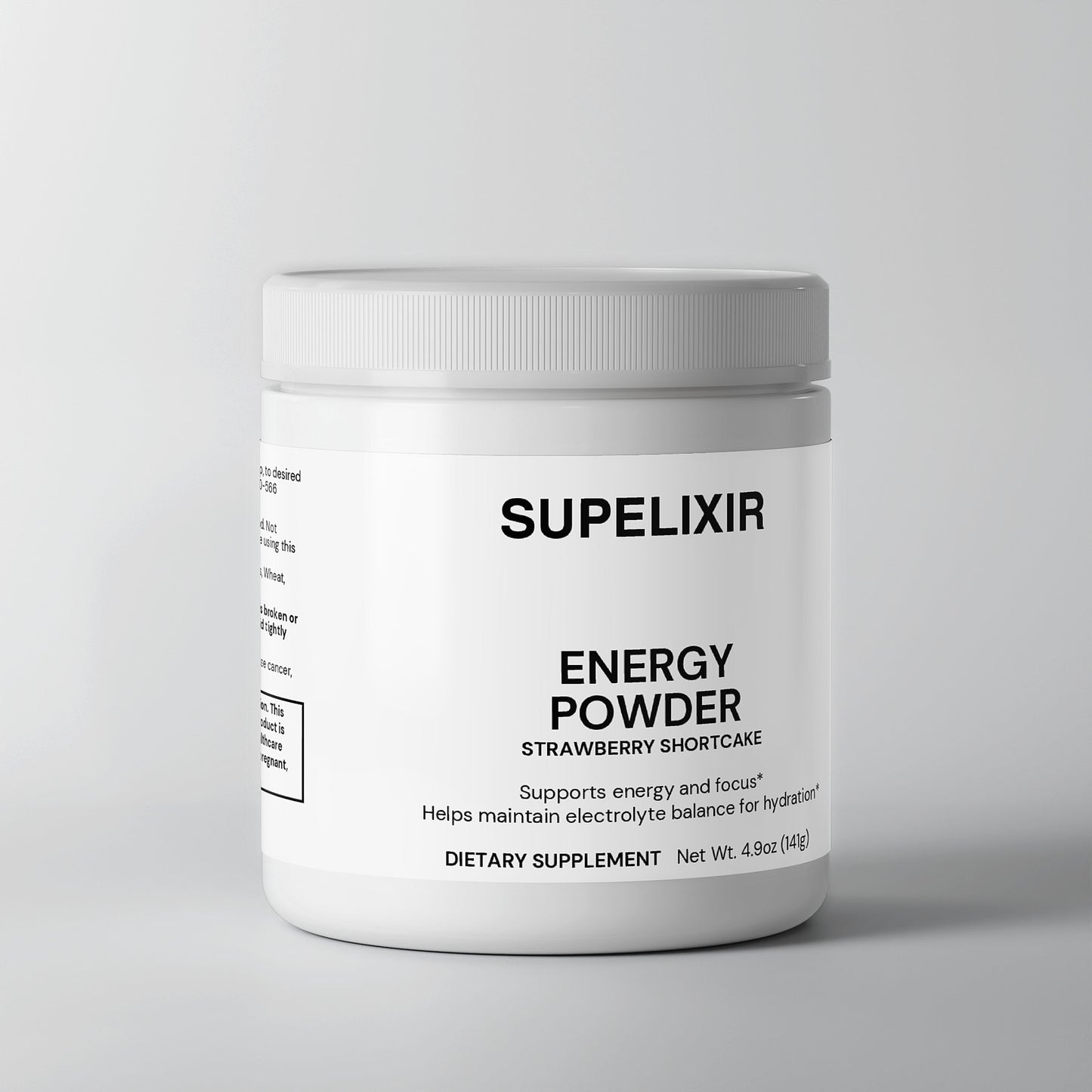 Energy Powder (Strawberry Shortcake)