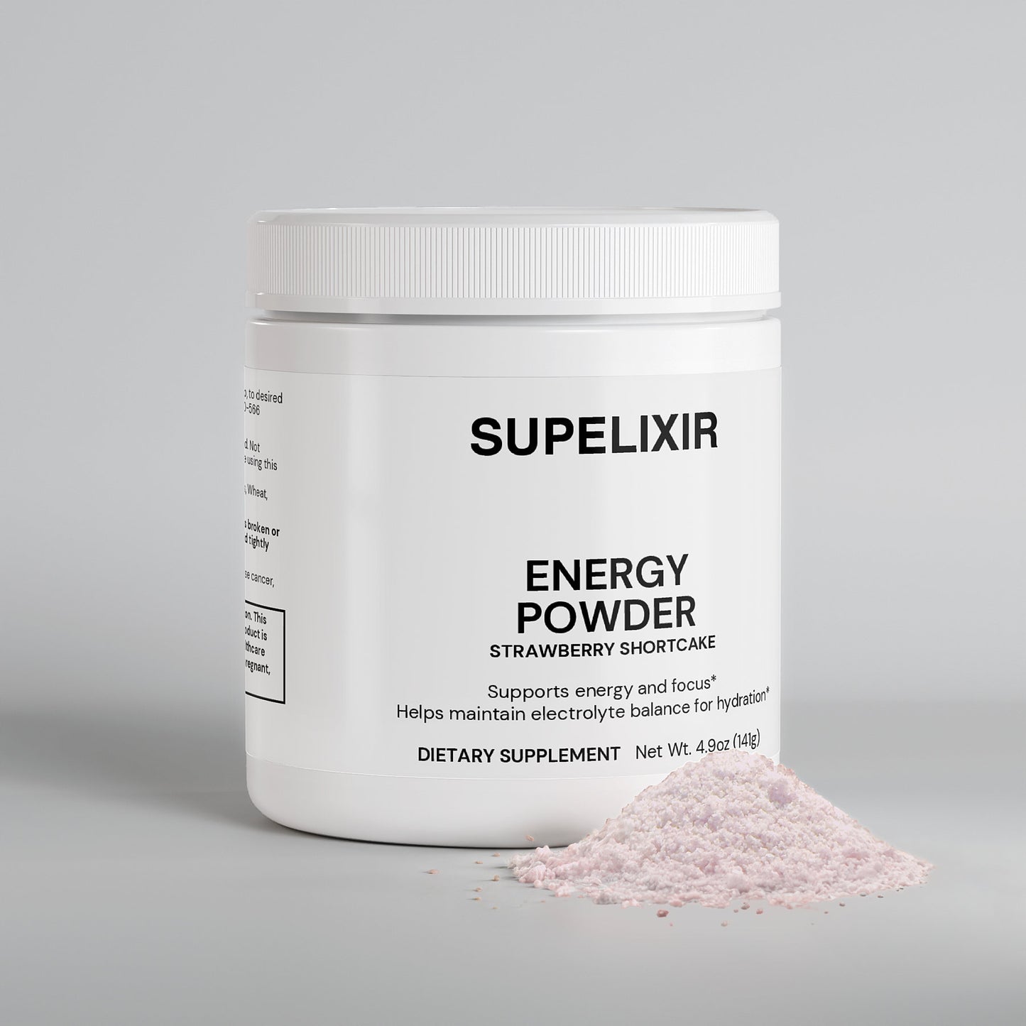 Energy Powder (Strawberry Shortcake)