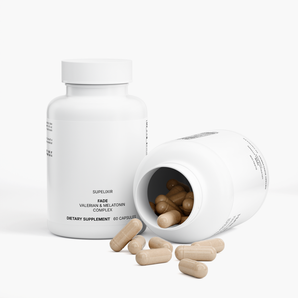 FADE Valerian & Melatonin Complex Capsules