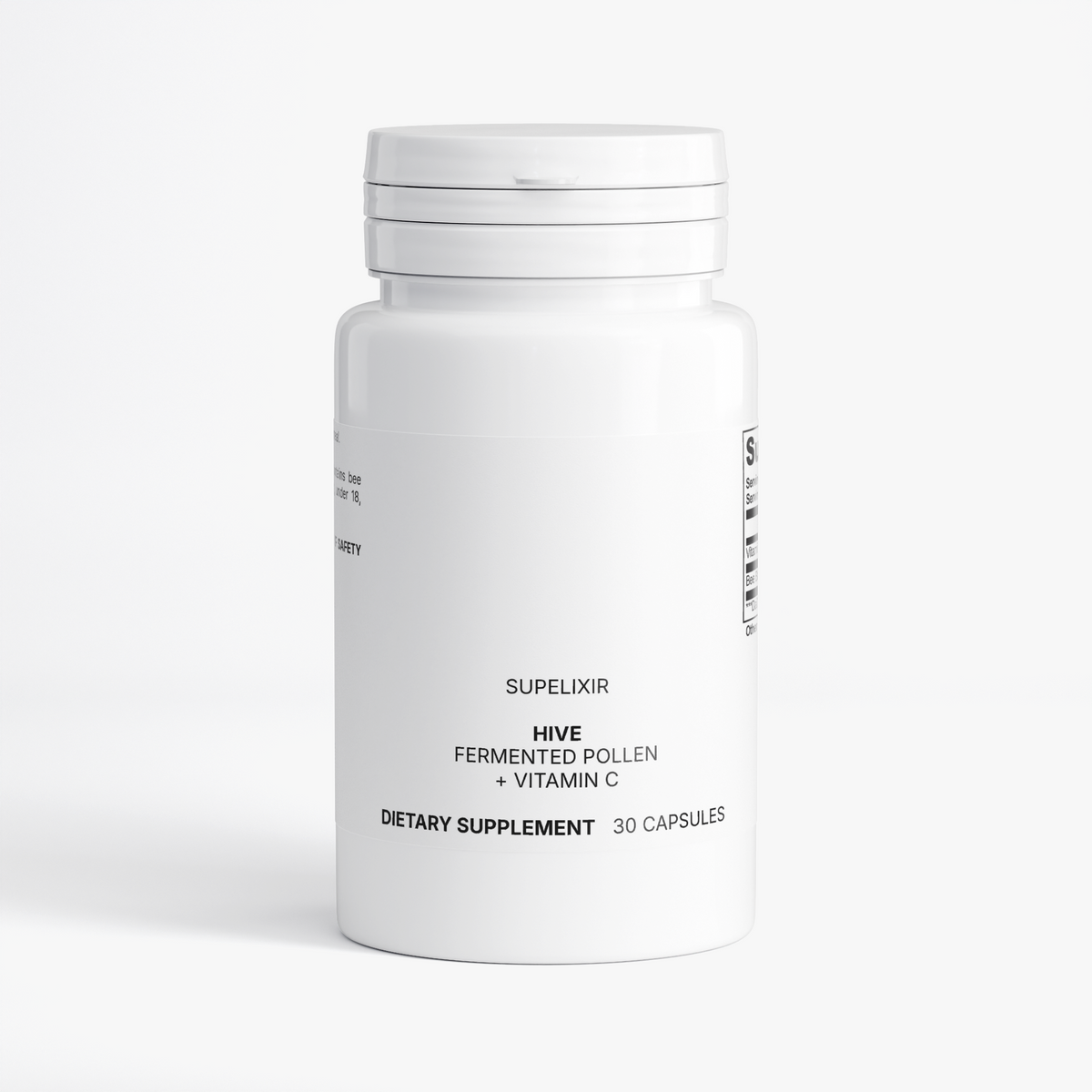 HIVE Fermented Pollen + Vitamin C Capsules