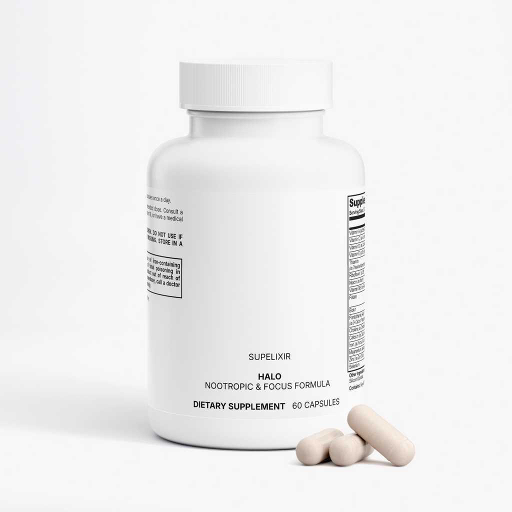 HALO Nootropic & Focus Formula Capsules