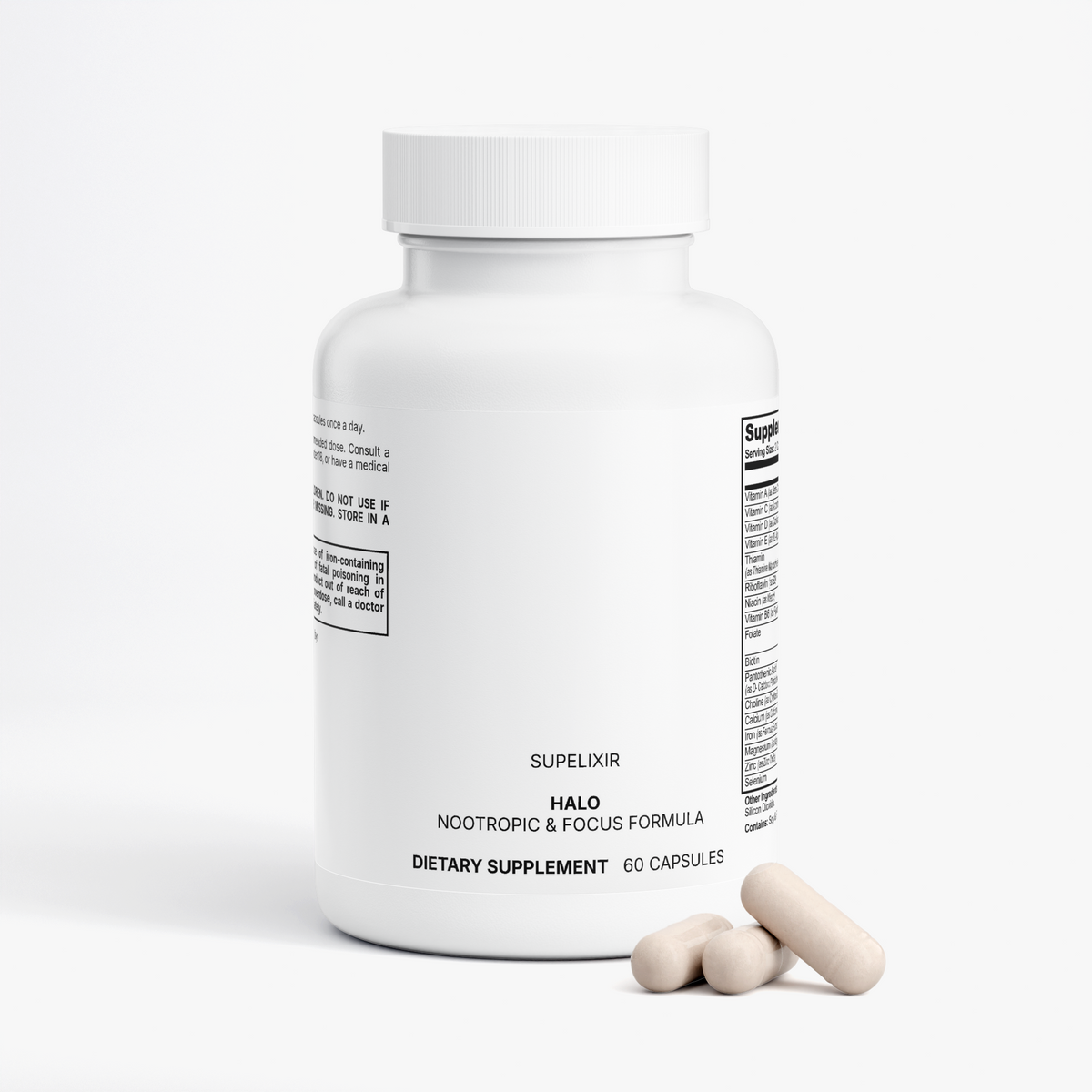 HALO Nootropic & Focus Formula Capsules