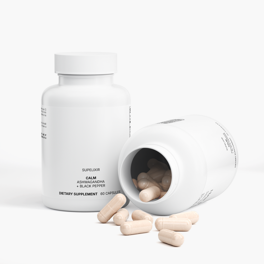 CALM Ashwagandha + Black Pepper Capsules