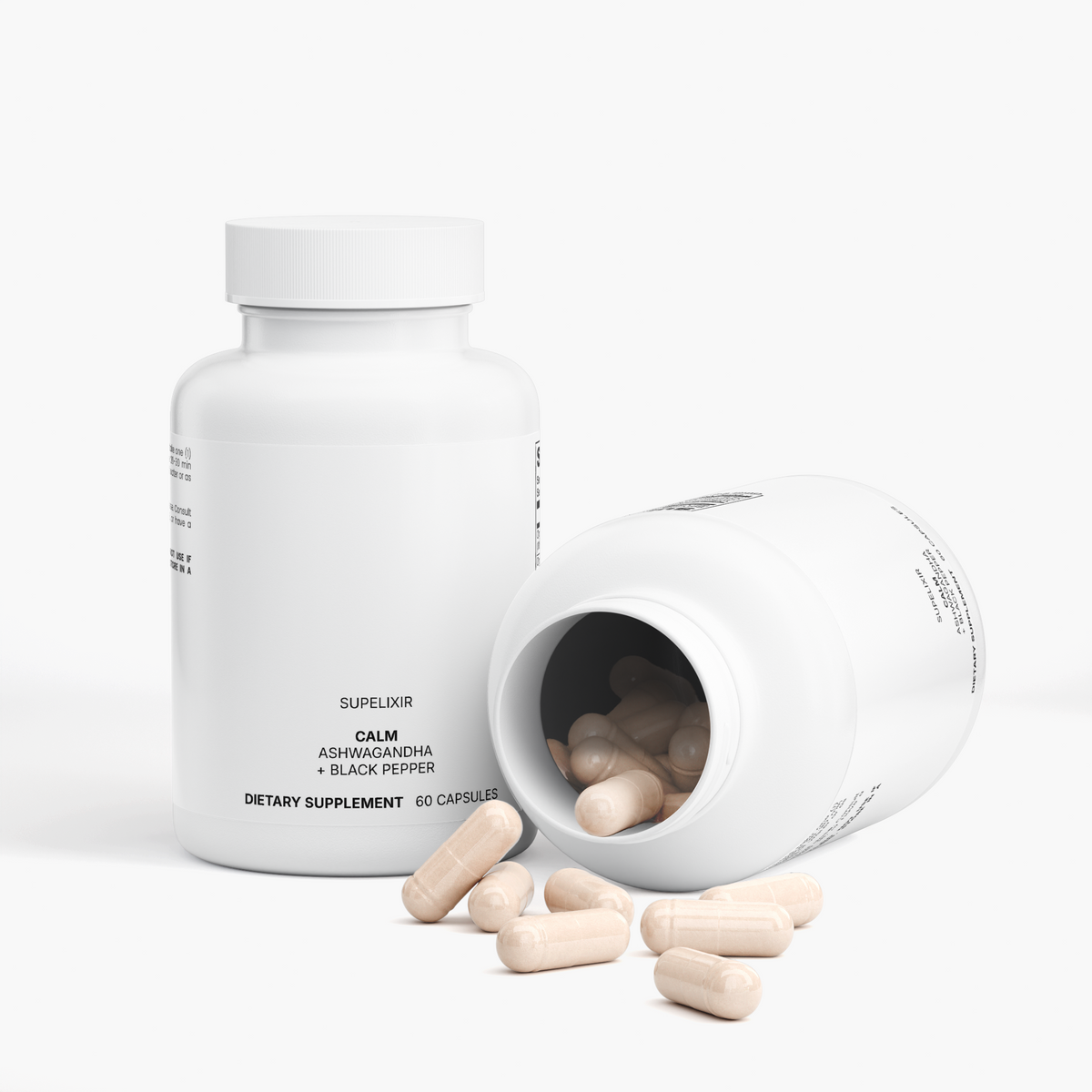 CALM Ashwagandha + Black Pepper Capsules