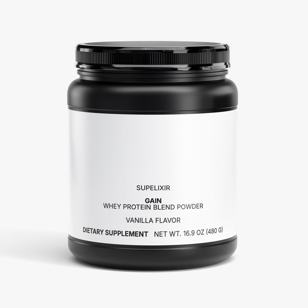 GAIN Whey Protein Blend Powder - Vanilla